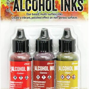 Ranger Tim Holtz - ALCOHOL INK 3PKG ORG/YLLW, Orange/Yellow Spectrum