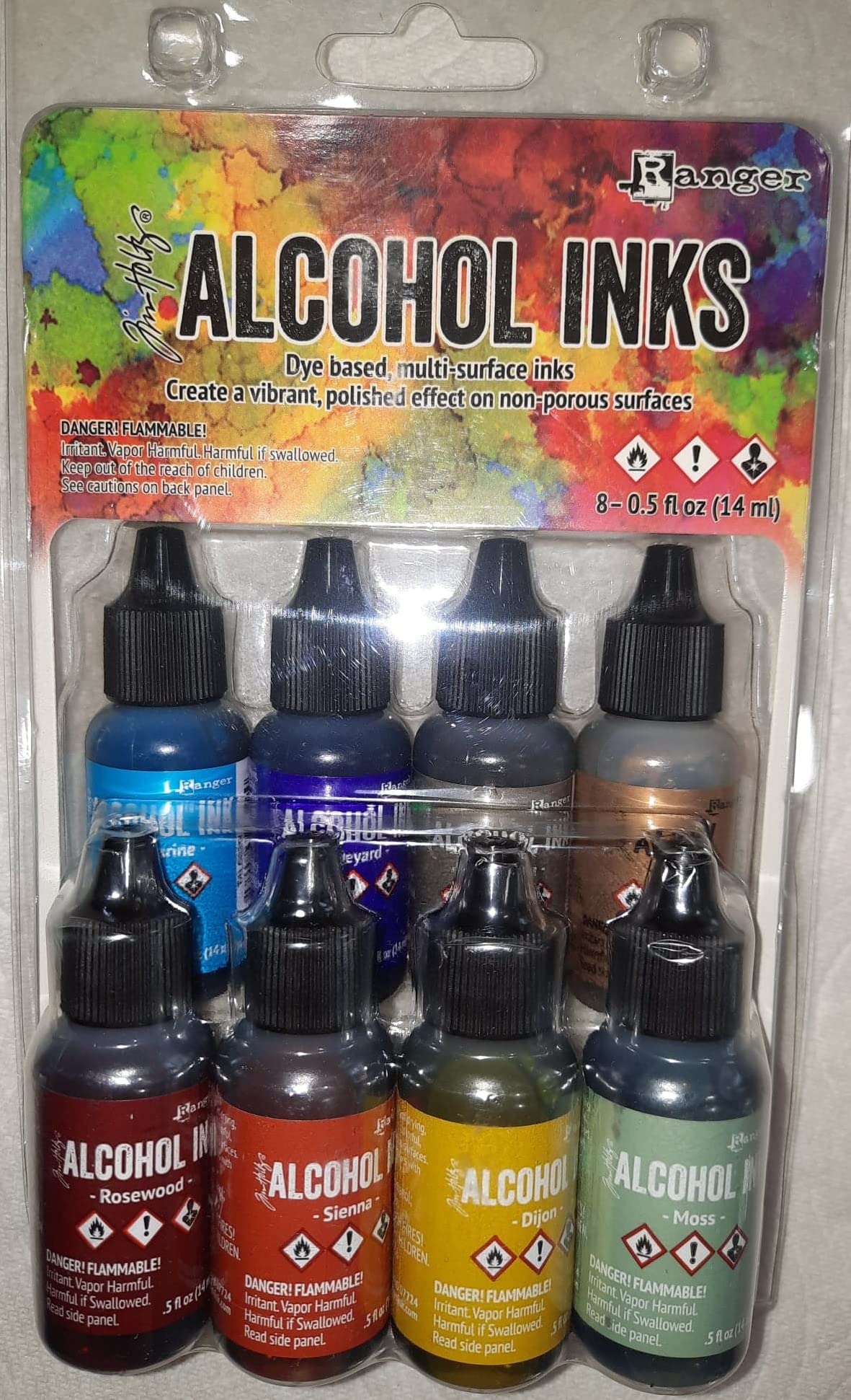 Ranger Tim Holtz Alcohol Inks 8 Pack TAK79392#4