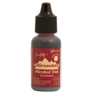 tim holtz alcohol ink cranberry