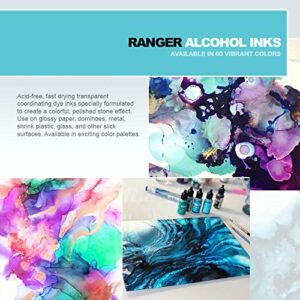 Ranger Tim Holtz Alcohol Inks Bundle, Lakeshore, Dockside Picnic, Mariner, Beach Deco, Spring Break, 10x Pixiss Ink Blending Tools