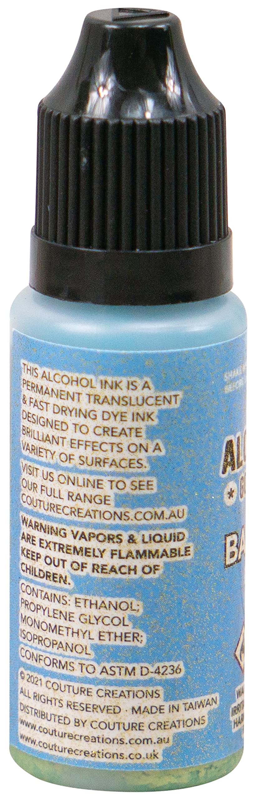 ARTDECO CREATIONS LTD Baby Blue Alcohol Ink Gold Age