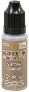 artdeco creations ltd silver alcohol ink gold age