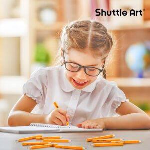 Shuttle Art 360 Pack #2 HB Golf Pencils, Wood-cased 3.5” Mini Pencils Bulk, Pre-sharpened Small Pencils for Kids Teachers Writing Marking Sketching, Classroom Essentials, Back to School Supplies