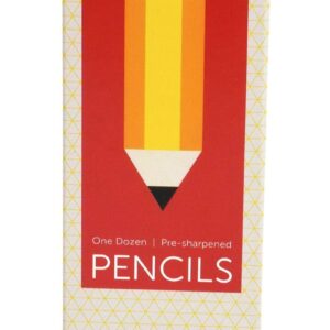 School Smart Number 2 Pre-Sharpened Pencils, Latex-Free Eraser, Pack of 12