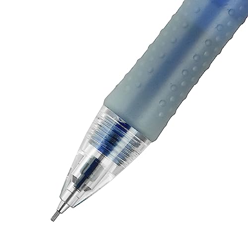 uni-ball CHROMA Mechanical Pencil, 0.7mm, HB #2, Cobalt Barrel, 12 Count