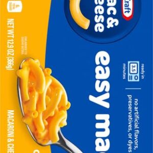 Kraft Easy Mac Original Macaroni & Cheese Microwavable Dinner (6 ct Packets)