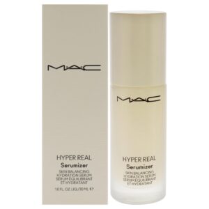 hyper real serumizer skin balancing hydration serum by mac for women - 1 oz serum