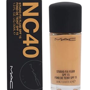 Mac Studio Fix Fluid Spf 15 Foundation Nc40 30ml/1 Oz