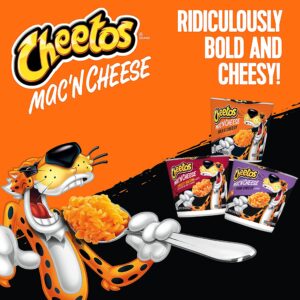 Cheetos Mac & Cheese Cups, 3 Flavor Variety Pack, (Pack of 12)