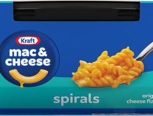 Kraft Spirals Original Macaroni and Cheese Easy Microwavable Big Bowl Dinner (3.5 oz Bowl)