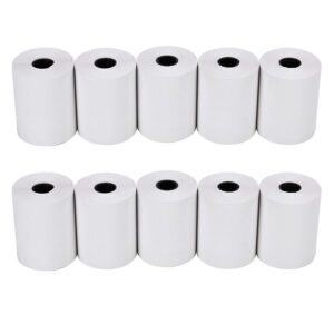 Solar-Power 3 1/8 Thermal Paper 10 Rolls for POS Cash Register Receipt Paper Roll 1-Ply Bond((3-1/8 inch x 230 feet)