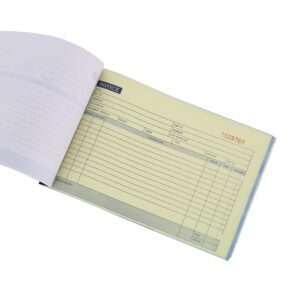 5 Pack Large Sales Order Book Receipt Invoice Duplicate Carbonless 50 Sets 5.5" X 8"5 - Horizontal