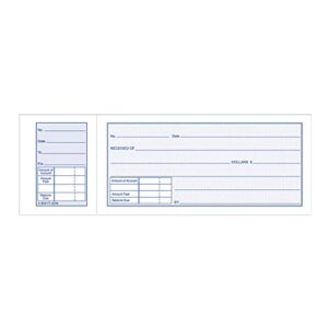 Adams Money Receipt Book With Stub, 5 15/16in. x 2 3/4in., Pack Of 5