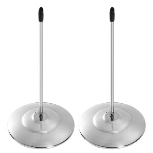 2PCS Bill Fork, Receipt Holder Spike, Stainless Steel Silver Restaurant Receipt Holder, Paper Memo Holder Check Spindle