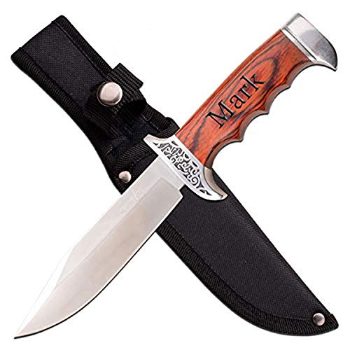 Elk Ridge Blue Steel Personalized Laser Engraved Tactical Pocket Knife, Fathers Dad for Day, Groomsmen Gift, Graduation Gifts, Gifts for Men, (BS-783)