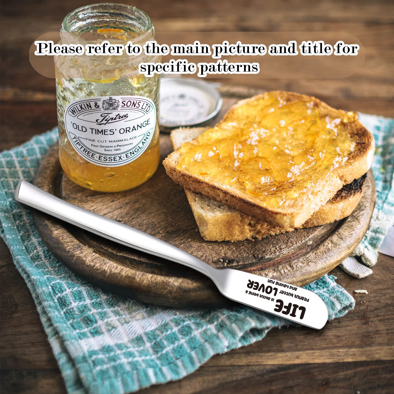 The Only Thing Better Than Butter Is More Butter Funny Butter Knife, Engraved Stainless Steel Peanut Butter Spreader Cream Cheese Knives, Novelty Anniversary Christmas Gifts for Bread Toast Lover