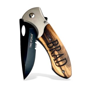 Personalized Pocket Knife for Men, Gifts for Men, Engraved Knife, Custom Pocket Knife, Folding Knife, Groomsmen Knives, Groomsman Gift, Knife for Groomsman