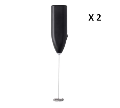 Ikea Milk Frother 303.011.67, Black by IKEA, Pack of 2