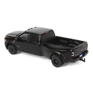 Greenlight 1/64 2021 Dodge Ram Dually Pick-up Truck Limited Night Edition 51472, Black