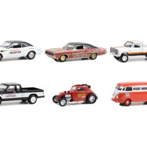 Running on Empty 6 Piece Set Series 16 1/64 Diecast Model Cars by Greenlight 41160SET