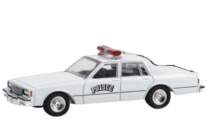 Greenlight 39130-E Vintage Ad Cars Series 9-1980 Chevy Impala 9C1 Police “Chevrolet Presents Two Tough Choices” 1/64 Scale