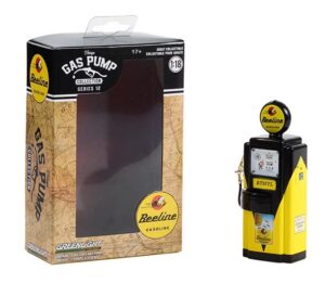 greenlight 14120-a vintage gas pumps series 12-1948 wayne 100-a gas pump beeline gasoline 1:18 scale