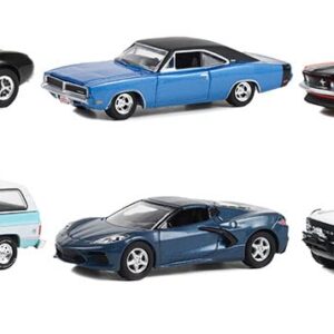 Greenlight 37270 Barrett-Jackson Scottsdale Edition Series 11 Complete Set of Six (6) Diecast Models 1:64 Scale