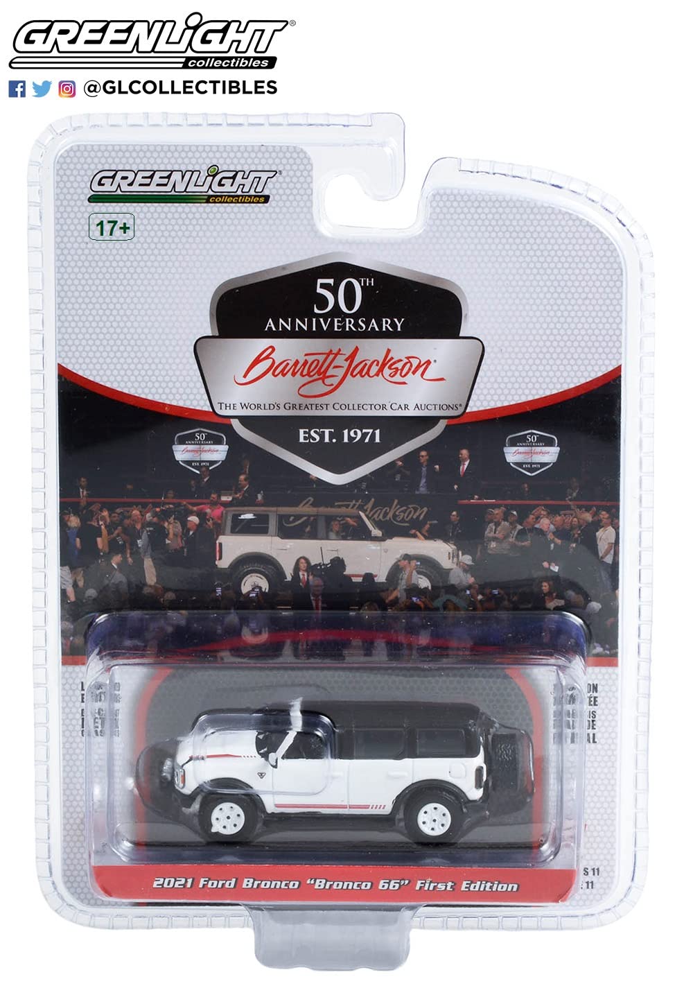 Greenlight 37270 Barrett-Jackson Scottsdale Edition Series 11 Complete Set of Six (6) Diecast Models 1:64 Scale