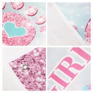 Gender Reveal Backdrop Boy or Girl - Gender Reveal Decorations Party Supplies 70.8 x 47.2 Inch Gender Reveal Background Backdrop Blue Pink Gender Party Reveal Banner What Will Baby Be Banner