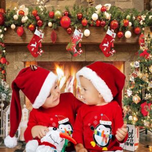 Dudaacvt 8x8ft Christmas Photography Backdrops Christmas Fireplace Decoration Background Family Party Birthday Baby Shower Decoration Photo Booth Props D469