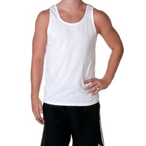 fruit of the loom adult 5 oz. hd cotton™ tank xl white