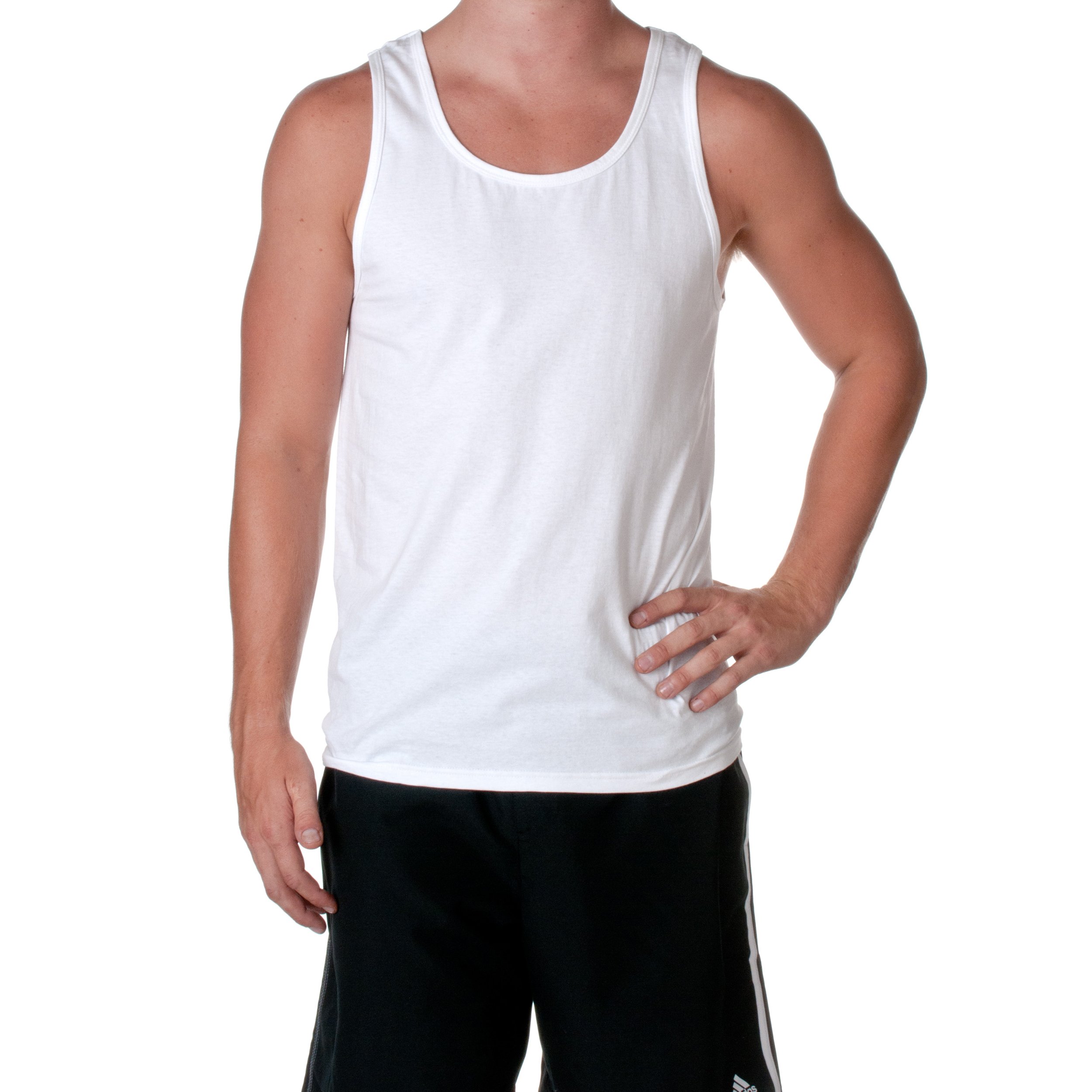 Fruit of the Loom Adult 5 oz. HD Cotton™ Tank XL WHITE