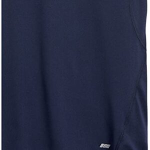 Amazon Essentials Men's Tech Stretch Muscle Shirt, Navy, Large