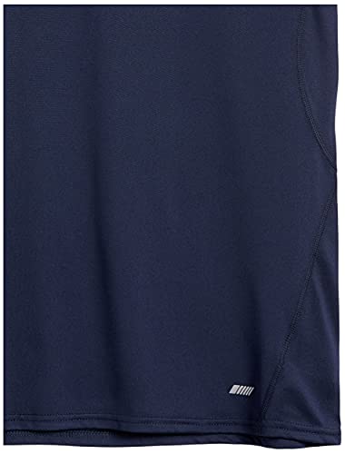 Amazon Essentials Men's Tech Stretch Muscle Shirt, Navy, Large