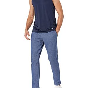 Amazon Essentials Men's Tech Stretch Muscle Shirt, Navy, Large