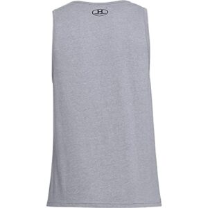 Under Armour Men's UA Sportstyle Logo Tank LG Gray