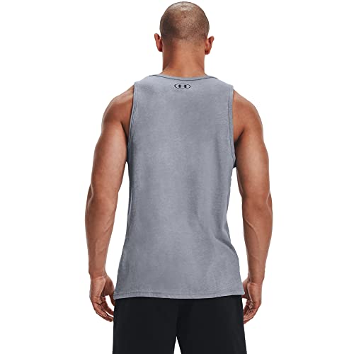 Under Armour Men's UA Sportstyle Logo Tank LG Gray