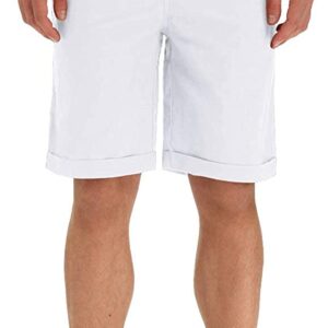 Sailwind Men’s Linen Shorts Casual Drawstring Summer Beach Shorts