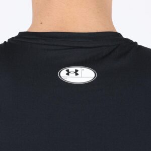 Under Armour Men's Armour HeatGear Compression Sleeveless T-Shirt , Black (001)/White, Small