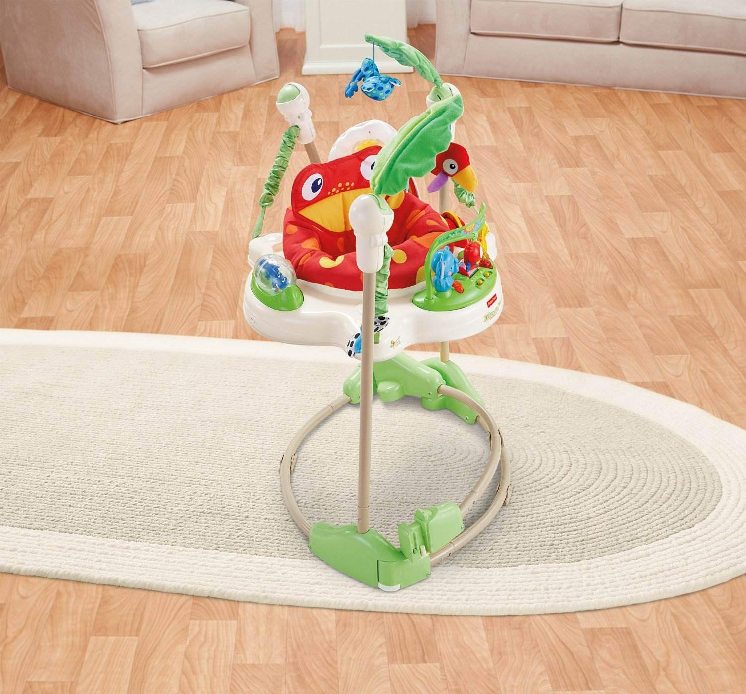 Fisher Price Rainforest Jumperoo Baby Bouncer Entertainer | K6070