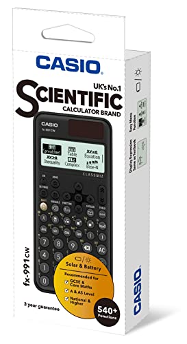 Casio New FX-991CW Advanced Scientific Calculator (UK Version)