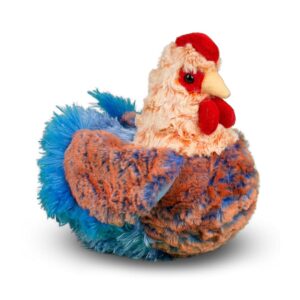 Douglas Henrietta Blue Lace Hen Chicken Plush Stuffed Animal