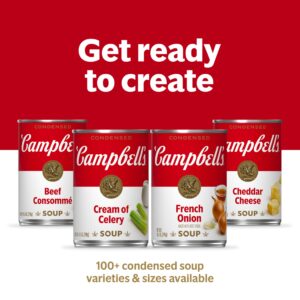 Campbell’s Condensed Homestyle Chicken Noodle Soup, 10.5 Ounce Can (Pack of 12)