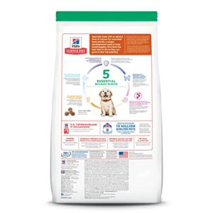 Hill's Science Diet Puppy, Large Breed Puppy Premium Nutrition, Dry Dog Food, Chicken & Brown Rice, 27.5 lb Bag