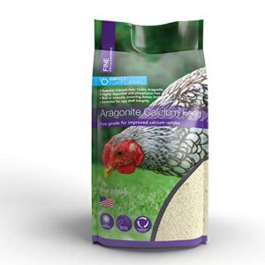 Bird Natural Aragonite Chicken Calcium Feed FINE for Strong eggshells and Gizzard Health