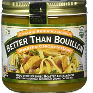 Better Than Bouillon Organic Roasted Chicken Base, Reduced Sodium - 16 oz