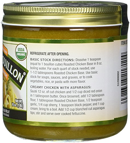 Better Than Bouillon Organic Roasted Chicken Base, Reduced Sodium - 16 oz