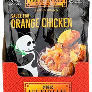 Lee Kum Kee Panda Brand Sauce for Orange Chicken,0g Trans Fat, No Artificial Flavors, No High Fructose Corn Syrup, Cholesterol Free, 8 Ounce (Pack of 6)