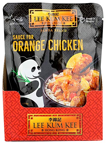 Lee Kum Kee Panda Brand Sauce for Orange Chicken,0g Trans Fat, No Artificial Flavors, No High Fructose Corn Syrup, Cholesterol Free, 8 Ounce (Pack of 6)