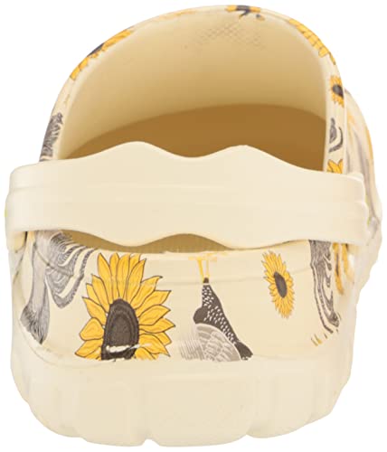 Western Chief Easies Eva Clogs for Women Offers Comfortable Ankle Strap, Synthetic Insole, and Slip-On Style Rooster 9 M